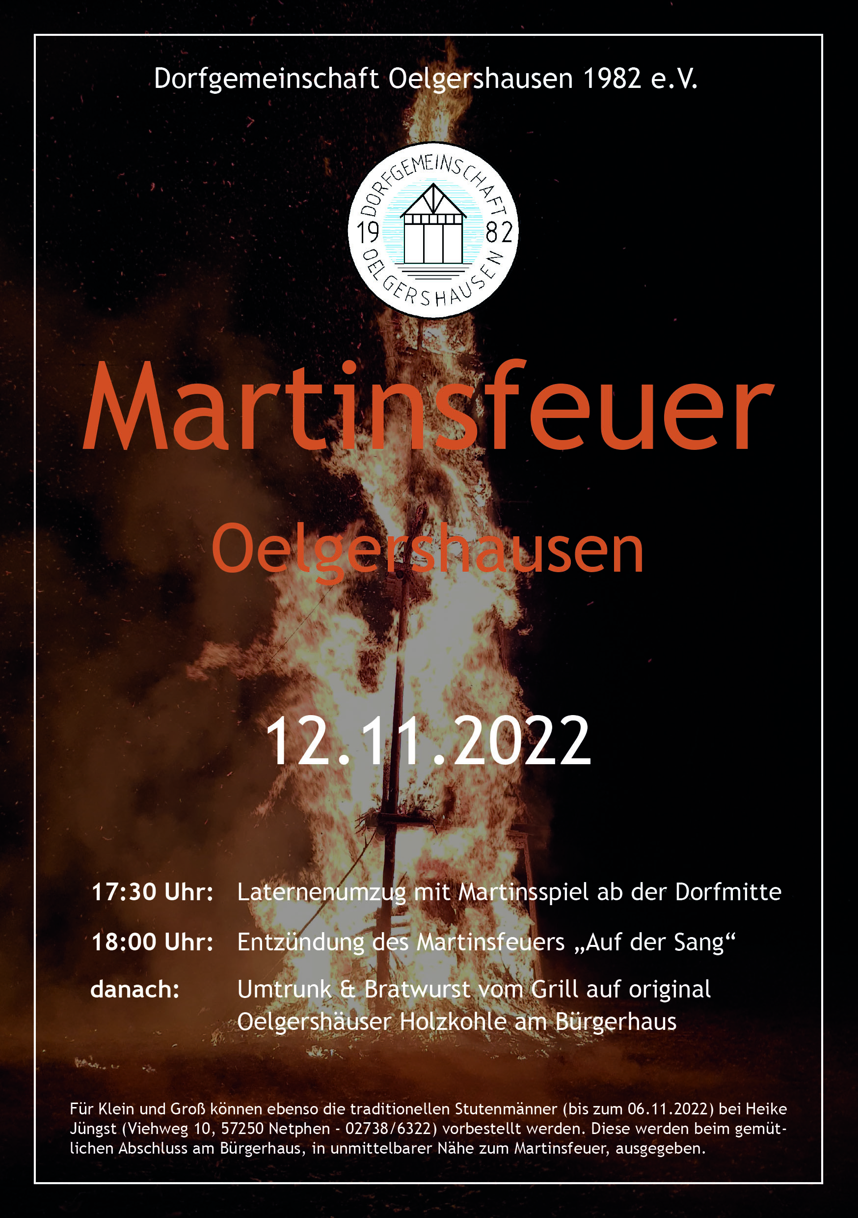 221012 Martinsfeuer Oelgershausen Flyer 2022